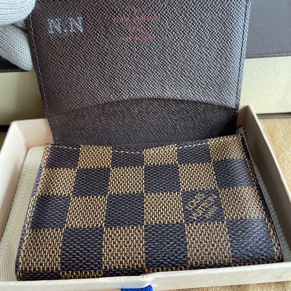 Louis Vuitton card case Damier ebene - Picture 6 of 13